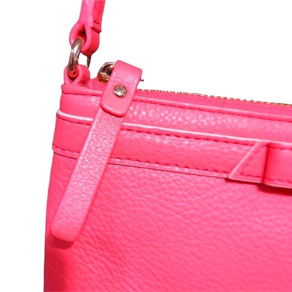 ⭐HOST PICK⭐ Kate Spade New York - Geranium Pink Bow Tarin Crossbody Purse - Picture 8 of 16